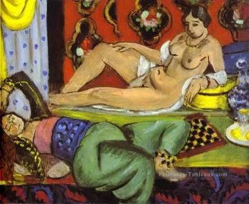 Henri Matisse œuvres - Odalisques nue 1928 fauvisme abstrait Henri Matisse